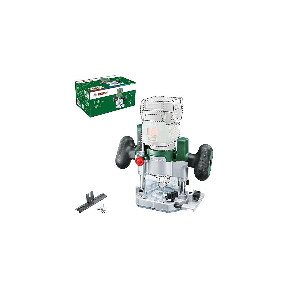 Bosch Home And Garden Router Plunge Base Compatible With Advancedtrimrouter 18V-8 (For Milling Slots And Pockets)