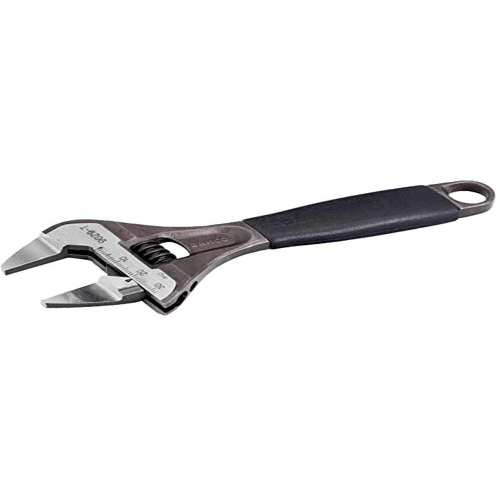 Bahco 9031T 9031T Slim Jaw Adjustable Wrench 8-inch, Silver/Grey/Black