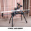 Evolution Power Tools EVOMS1 Mitre Saw Stand, Universal Compact Folding with Extending Support Arms, Fits Evolution, Makita, DeWalt, Bosch, Ryobi, 2