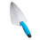 OX Pro Brick Trowel Philadelphia Pattern - 11" / 280mm, Blue 3