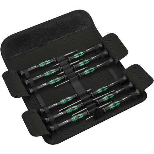 Wera Wera 73675 Kraftform Micro Precision Screwdriver Set, 12 Pieces