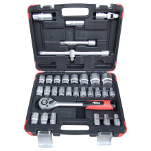 Hilka 01123202 32pce 1/2-inch Drive Socket Set