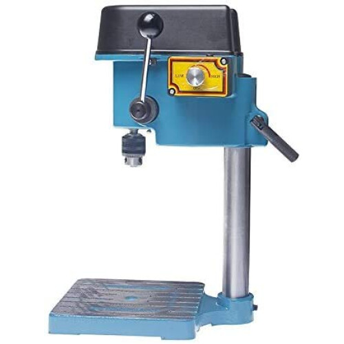 KATSU Mini Bench Drill Pillar Press Stand 100W with Fully Adjustable Speed + 6mm Chuck + Handle Lock + Electronic Variable Speed Switch 1