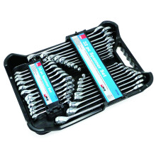 Hilka 16213203 AF/Metric Combination Spanner Set, Set of 32 Pieces