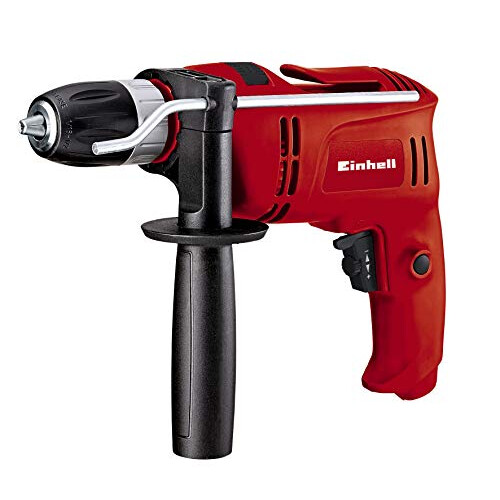 Einhell Einhell TC-ID 650 E Impact Drill | Hammer Drill With Auxiliary Handle, Speed Control | 650W Electric Drill With Percussion Hammer Drilling Function