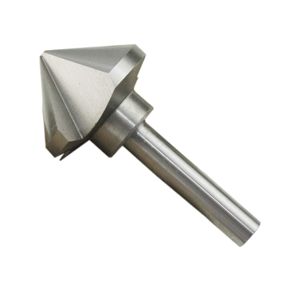 Countersink Drill Bit, Katsu Hss 6542 Countersink Drill Bit 90 Degrees 50Mm 3 Flute Chamfer Cutter Drill Bit For Wood Steel Metal Machine Tools, 5051217138517
