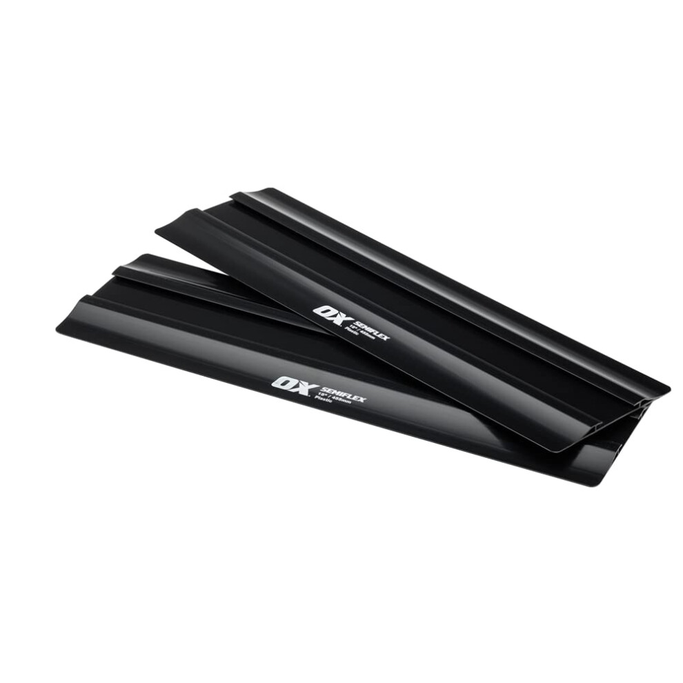 Ox Semi Flex Plastic Replacement Blades Pack 2-18 Inch 5051217140138