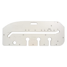 Trend Kitchen Worktop Routing Jig with Peninsular Cut, For Worktops Up to 650mm, KWJ650