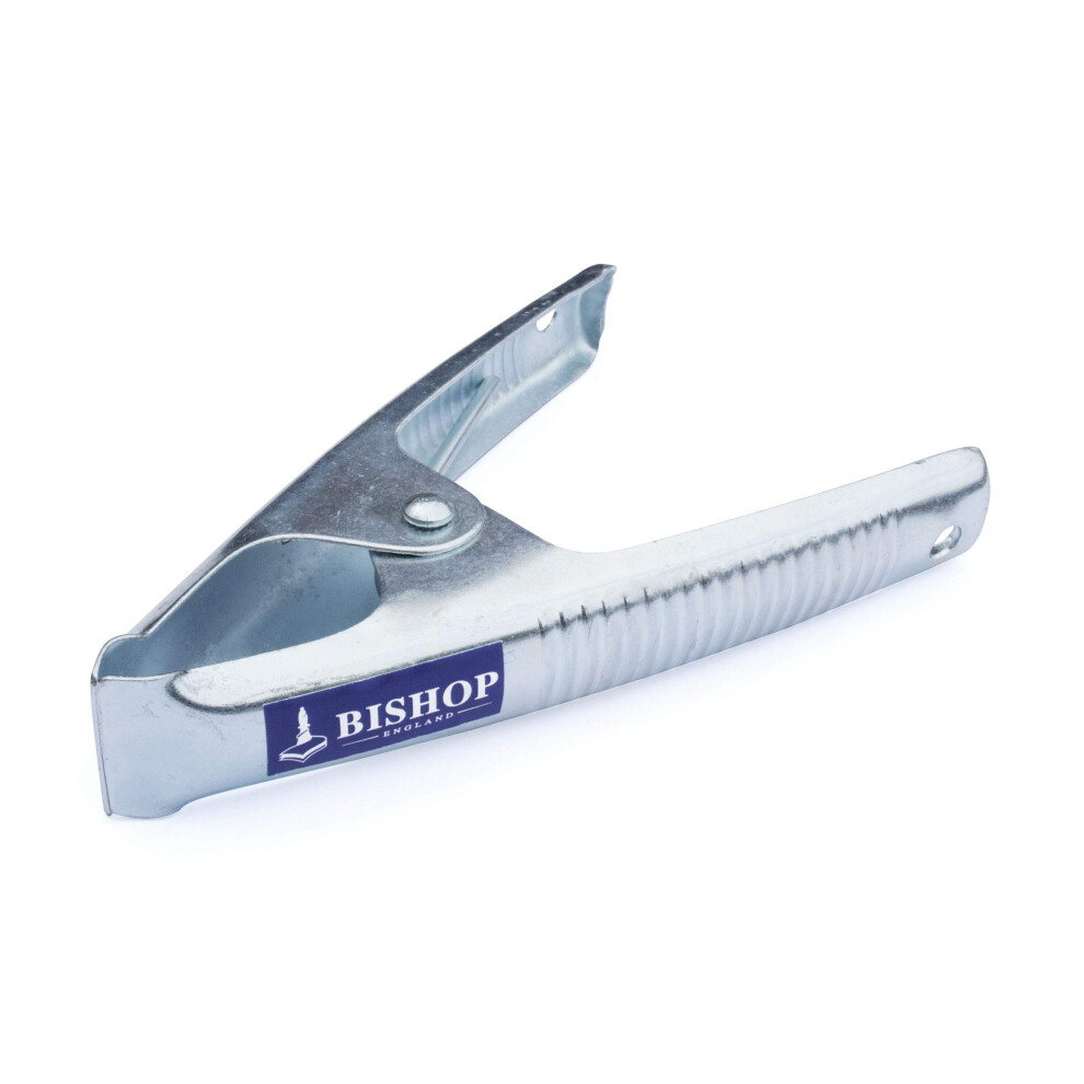 Commercial Grade Metal Spring Clamps For Woodwork - Rust Proof Market Stall Tarp Clips Clamps 50Mm Jaw Capacity - Metal Clips All Steel Construction 5051217142736