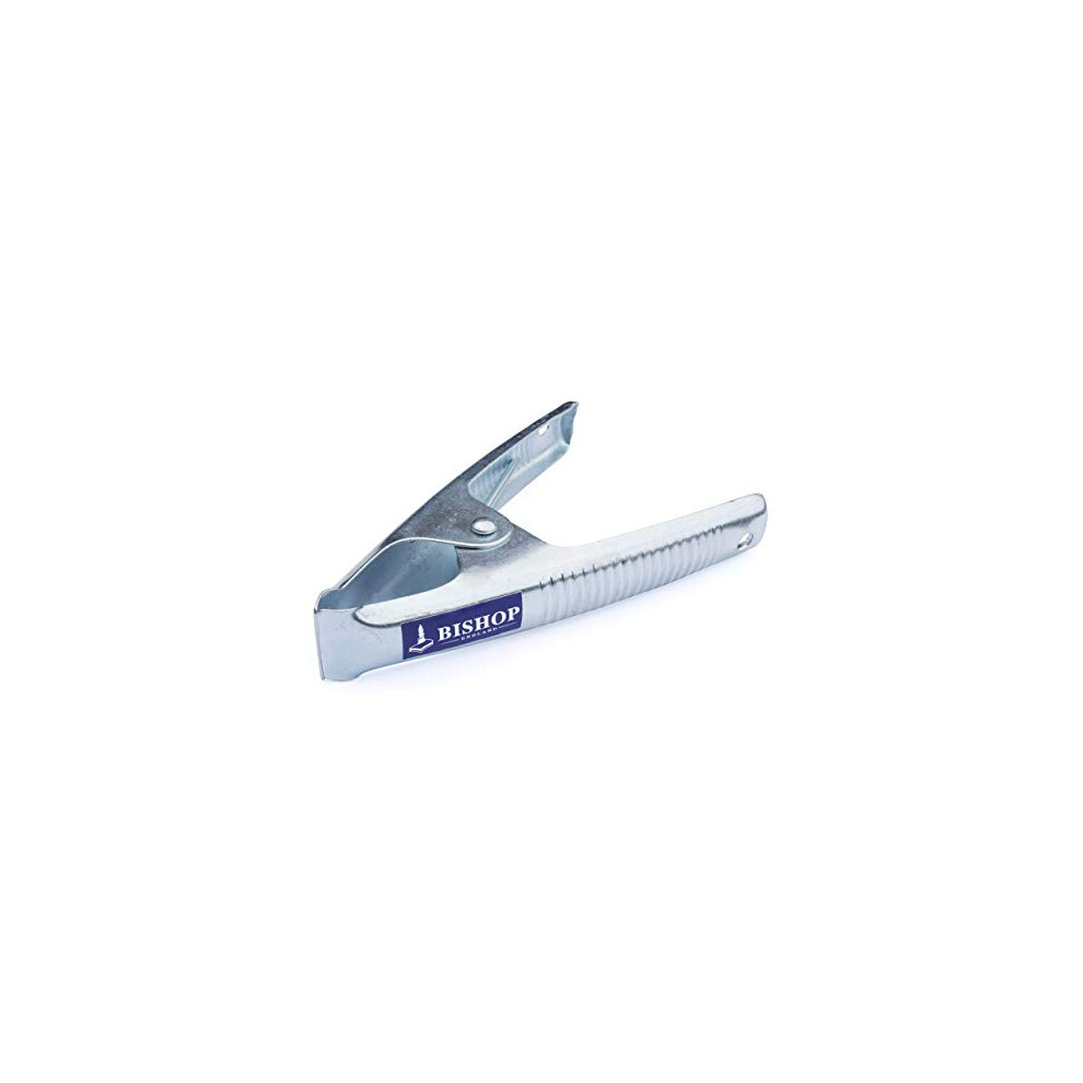 Commercial Grade Metal Spring Clamps For Woodwork - Rust Proof Market Stall Tarp Clips Clamps 50Mm Jaw Capacity - Metal Clips All Steel Construction 5051217142767
