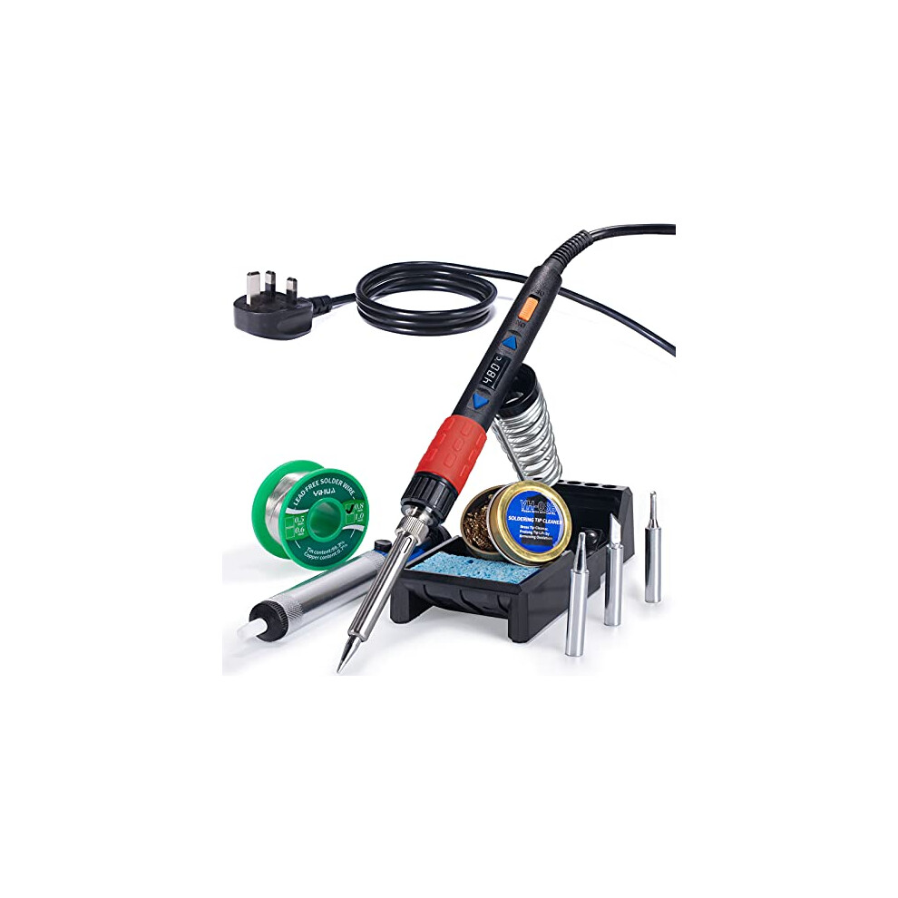 Yihua 928D-Iii 110W Portable Digital Soldering Iron Kit With Temperature Stabilization Function And Led Display For Soldering & Desoldering Stained 5051217139989