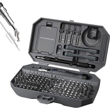 Adjustable Precision Screwdriver Set, Laptop Scredriver Kit, JAKEMY 164 in 1 Professional Computer Screwdriver Repair Tool Kit with T5 T6 Torx