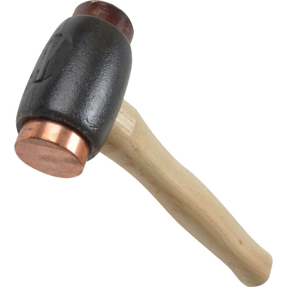 Thor 214 Copper /Rawhide Hammer Size 3, Brown