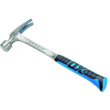 OX OX-P082328 - Straight Claw Framing Hammer with Smooth Face ? 28 Oz
