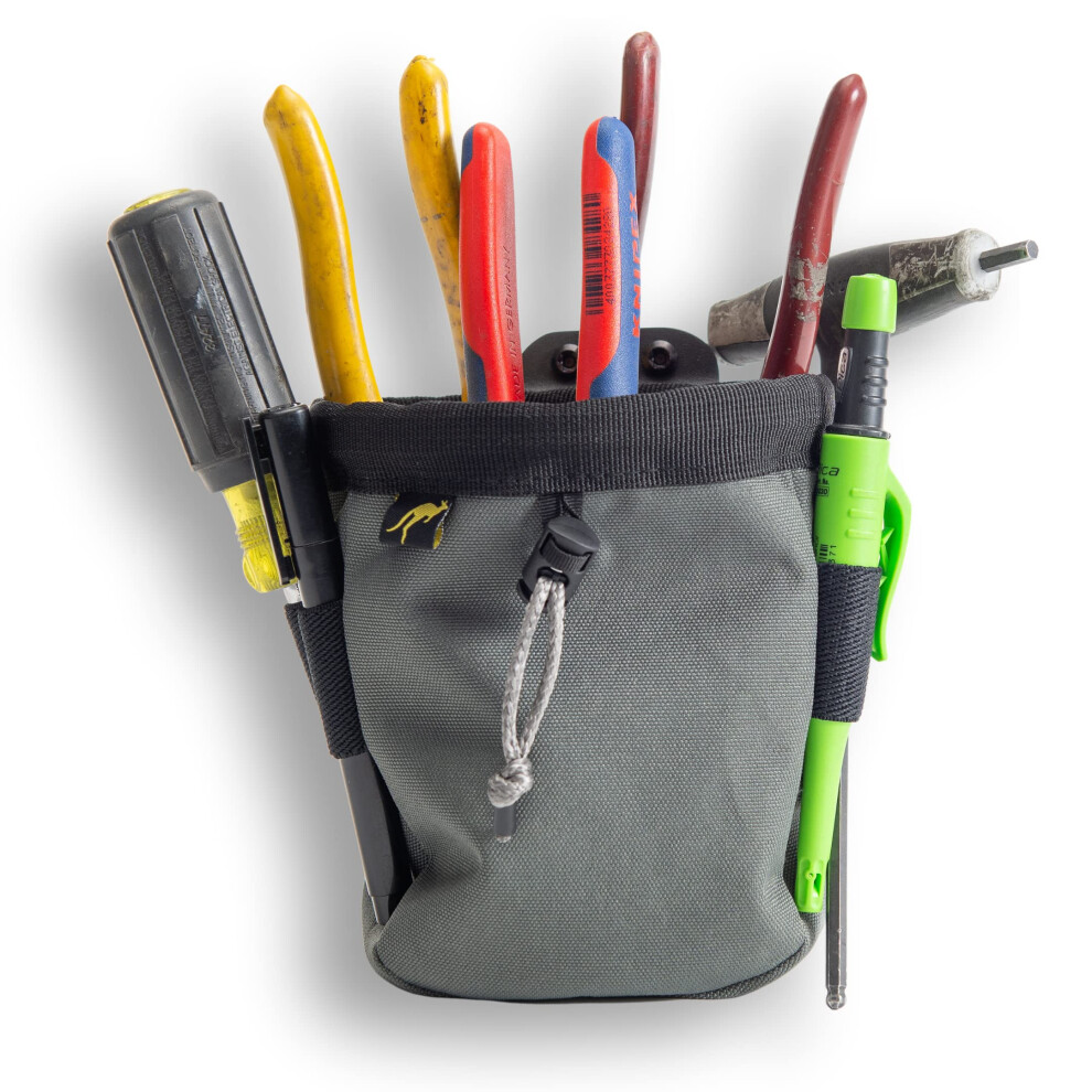 Joey Pouch | Clip-On Tool Belt Bag For Tools, Screws, And Nails - Great For An Electrician, Hvac Tech, Plumber, Carpenter, Contractor, Handy Man, And 5051217141111