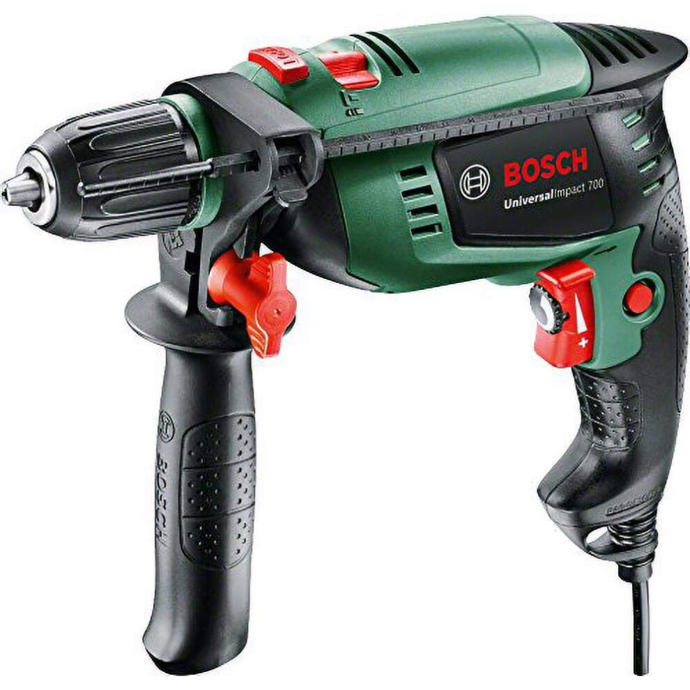 Bosch Home and Garden Hammer Drill UniversalImpact 700 (700 W, in carrying case)