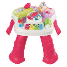 VTech Play & Learn Baby Activity Table,Play Centre,Educational Musical Toy with Shape Sorting,Sound with Music Styles for Babies&Toddlers From 6