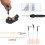 WiMas 64PCS Gundam Model Tools Kit, Building Craft Set, Model Basic Tools for Basic Model Building Repairing and Fixing 4
