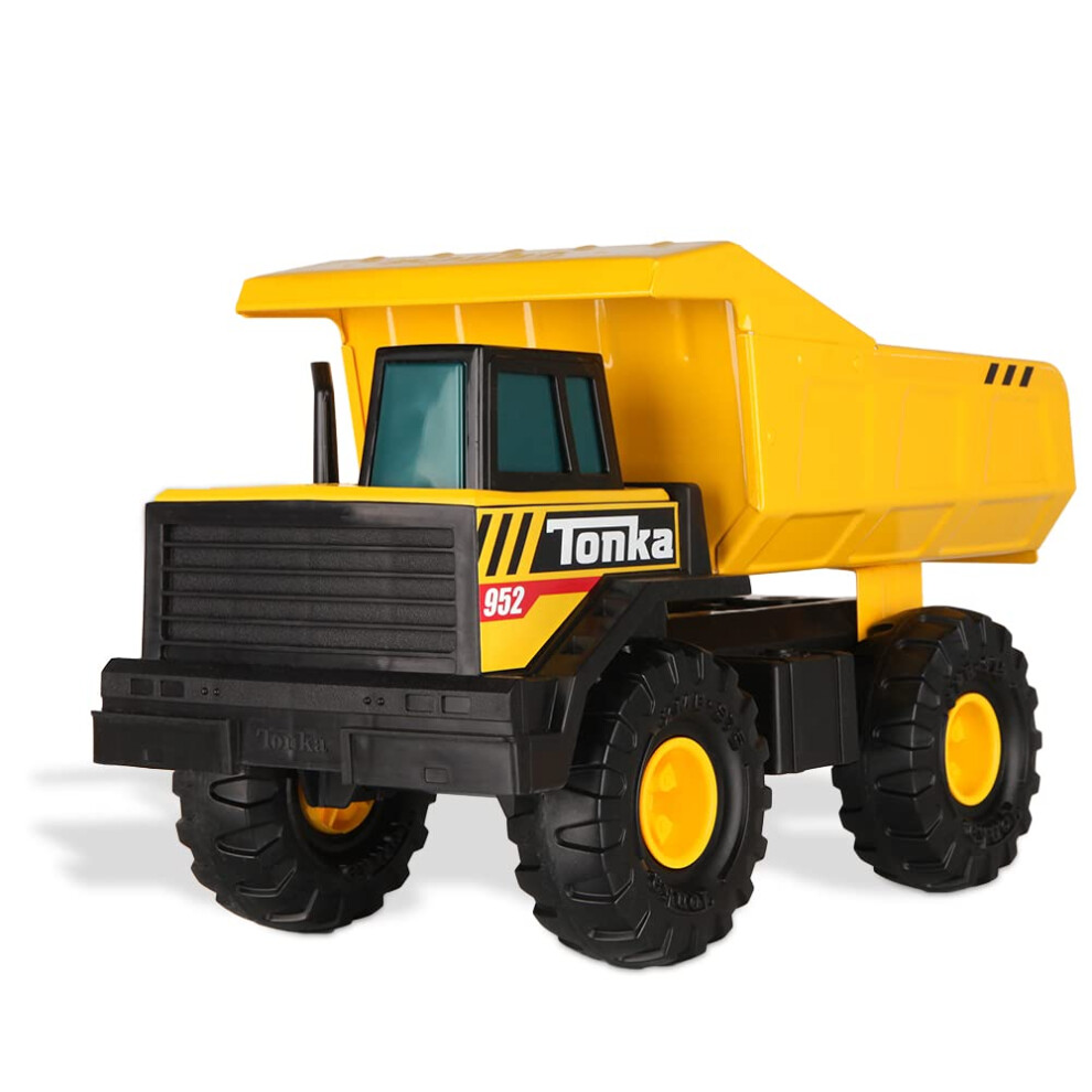 Tonka Steel Classics | Mighty Dump Truck | Kids Construction Toys for Boys and Girls, Vehicle Toys for Creative Play, Motor Skill Development for Kids