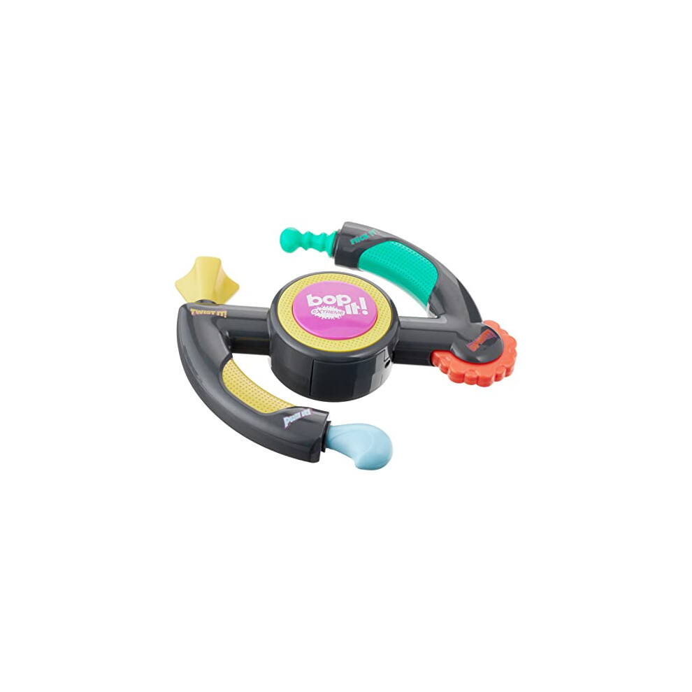 Hasbro Gaming Bop It! Extreme Electronic Game for 1 or More Players, Fun Party Game for Kids Ages 8+, 4 Modes Including One-On-One Mode, Interactive