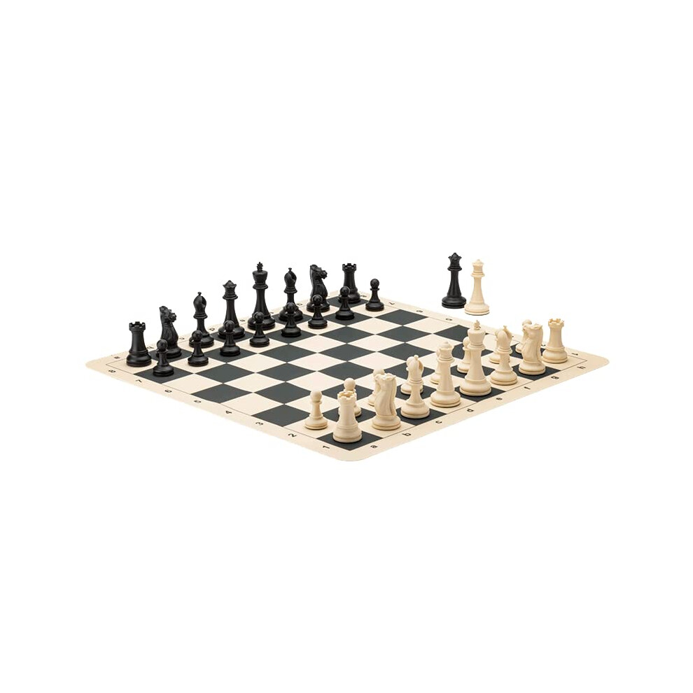 a-a-tournament-chess-set---20--x20---foldable-silicone-chess-board---3-75---king-height-plastic-quadruple-weighted-classic-staunton-pieces-storage-bag