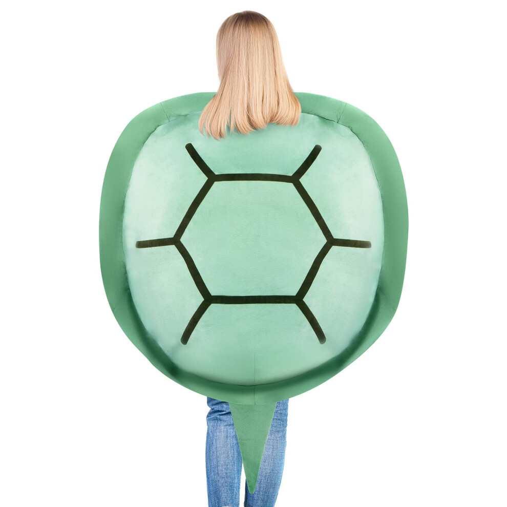 deAO Wearable Turtle Shell Pillow Turtle Cushion Stuffed Animal Toy Turtle Costume Plush Toy 100/130CM Multi-Purpose Adult Kid Birthday (130CM)