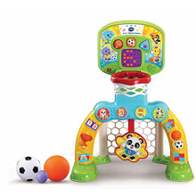 VTech 3-in-1 Sports Centre, Baby Interactive Toy with Colours and Sounds, Learning with Role-Play, Suitable for Baby Boys & Girls from 12 to 36 Months