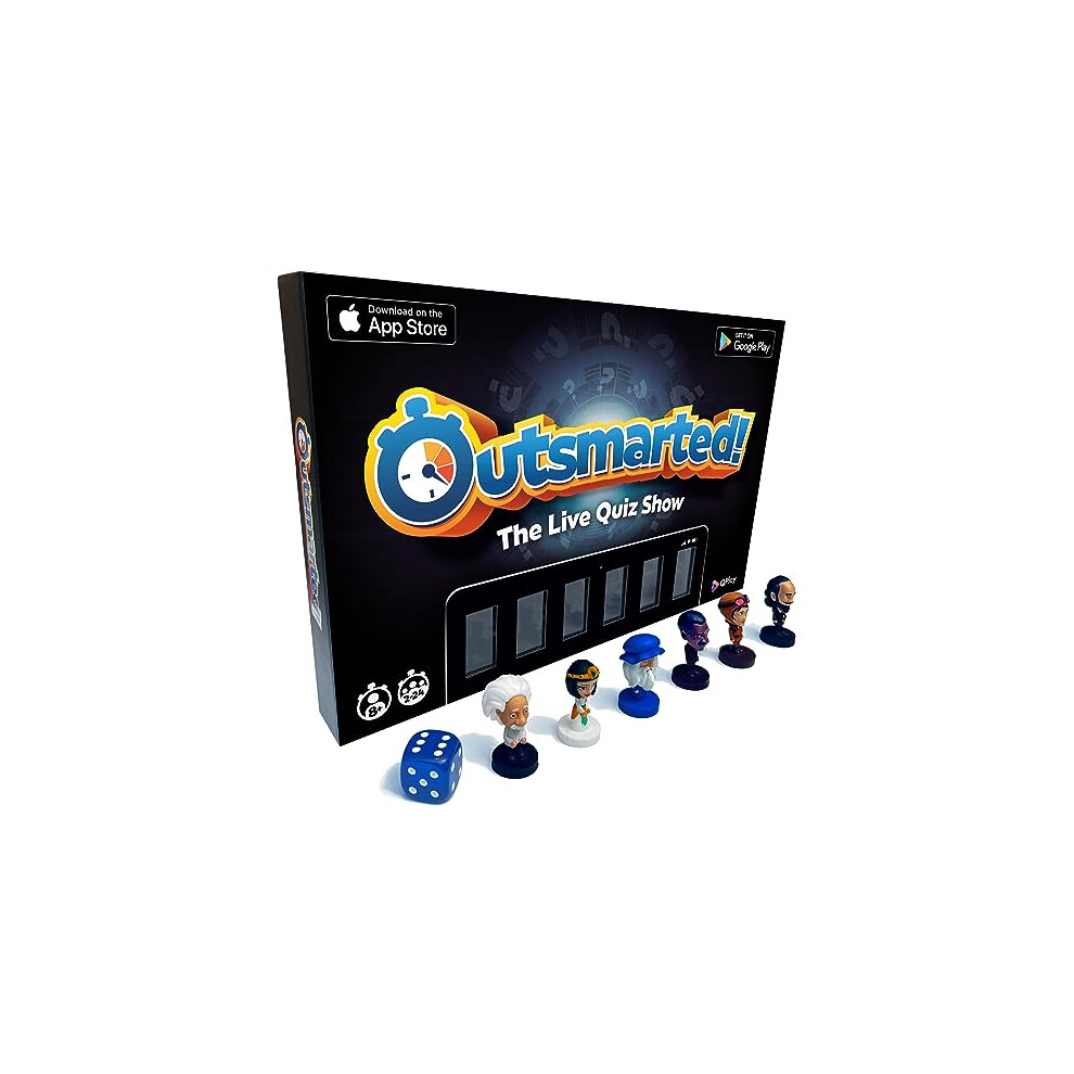 Outsmarted! The Live Family Quiz Show Board Game | Ages 8+ | For 2 To 24 Players (Outsmarted 2023 Edition)
