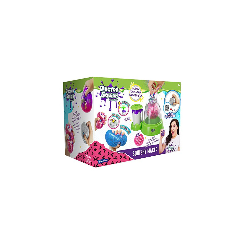 John Adams | Doctor Squish Squishy Maker: Make Your Own Squishies! | Arts & Crafts | Ages 8+, Green
