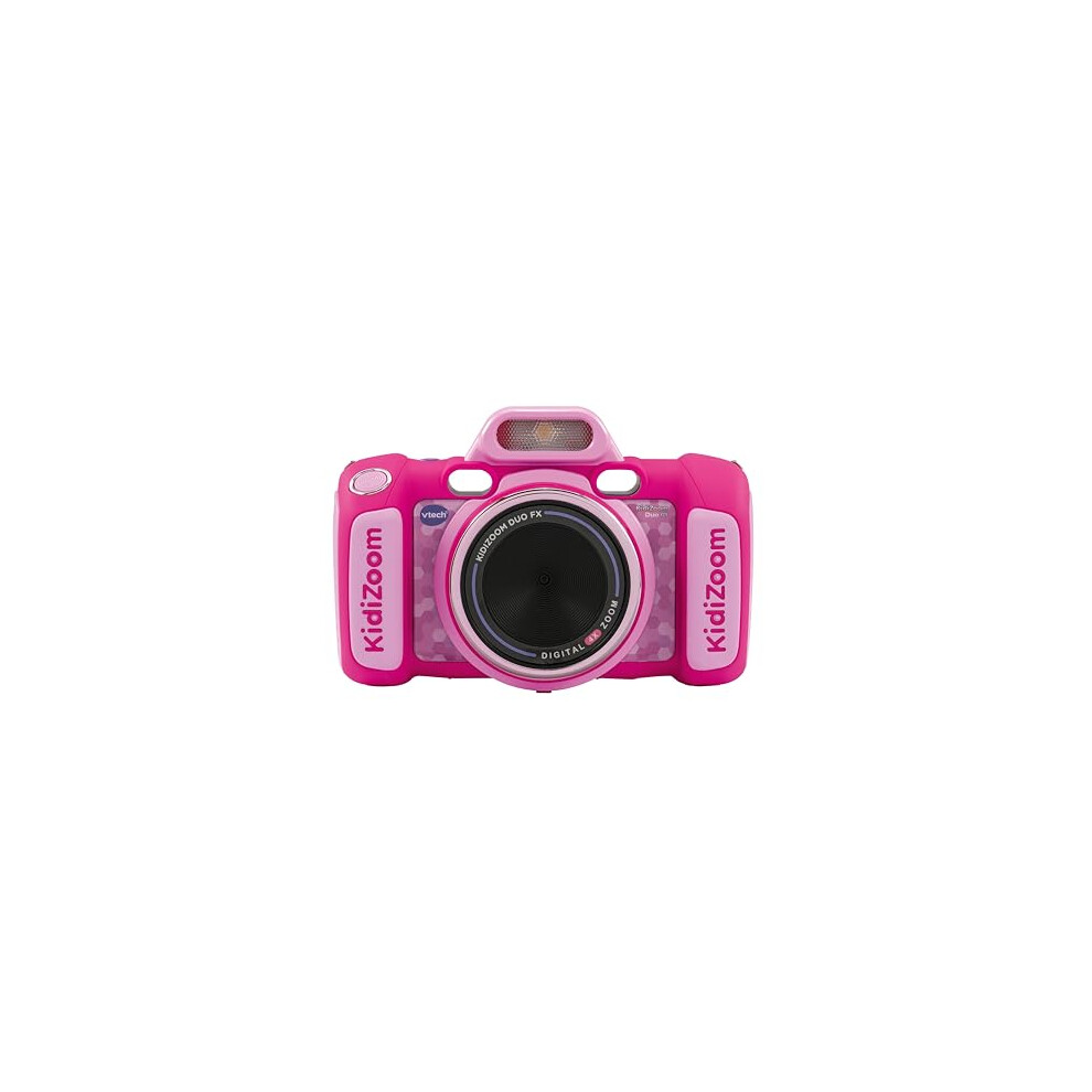 VTech KidiZoom Duo FX, Kids Camera with Colour Screen, 8MP, Photos, Selfies & Videos, AR Filters, 20 games, 75 photo & video effects, filters &