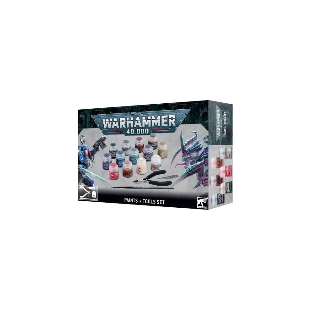 Games Workshop - Warhammer 40,000: Paints + Tools Set