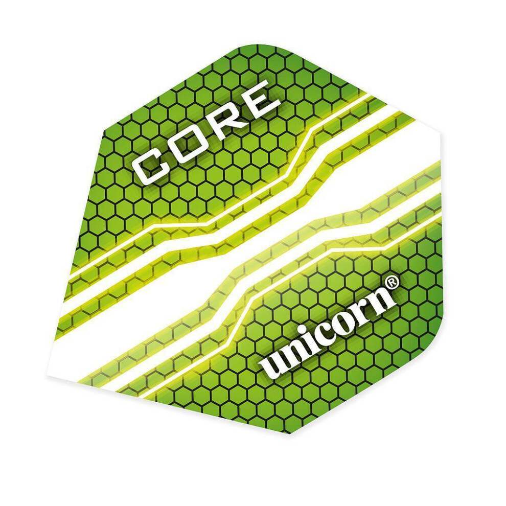 (One Size, Green) Unicorn Core .75 Plus Dart Flights