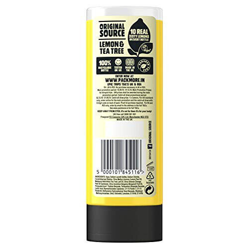 Original Source Original Source Lemon and Tea Tree Shower Gel, 250ml 1