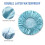 G2PLUS 32CM Large Shower Caps, 2PCS Reusable Women's Stylish Spa Cap Double Layers Bathing Hat 3