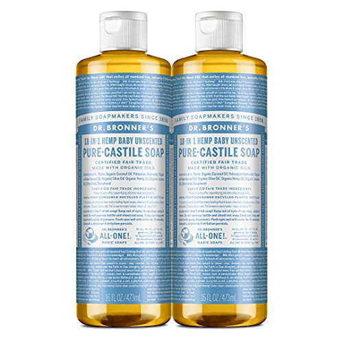 Dr Bronner's Dr Bronner'S | Baby Castile Liquid Soap | 2 X 473Ml