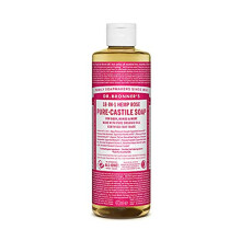 Dr. Bronner's Organic Rose Pure-Castile Liquid Soap, 473 ml