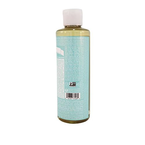 Dr Bronner's Dr. Bronner's Magic Soaps Castile Soap, Organic, Baby Mild, 8 Oz (Multi-Pack) 1