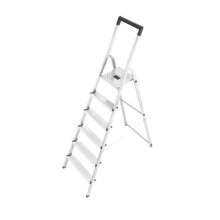 Hailo 8140-601 L40 150 kg Capacity Aluminium Stepladder (6 Steps)