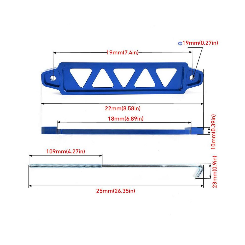 Car Battery Tie Down Bracket Car Battery Support Bracket Auto Mounts Battery 9042977819651