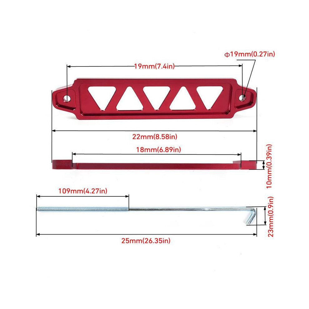 Car Battery Tie Down Bracket Car Battery Support Bracket Auto Mounts Battery 9042977819644