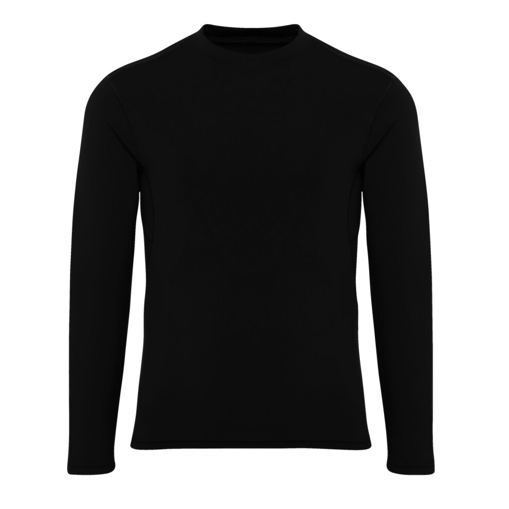 Tridri Boys Black (9-11 Years, ) Childrens Performance Baselayer Top