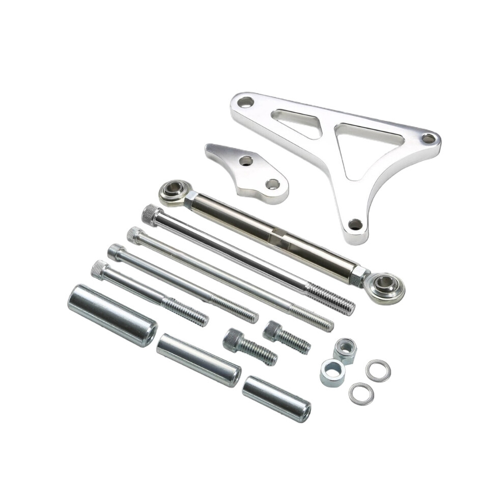 Aluminum Alternator Bracket Kit Billet Polished Mounting Generator Bracket 9042977830779