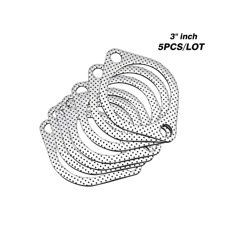 (2.25Inch) Exhaust Gasket Flange 5Pcs/Lot 2.25/2.5/2.75/3 Inch Car Engine Exhaust 9042977798406