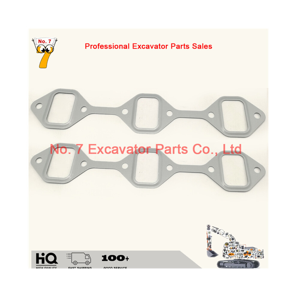 (Turbocharger Gasket) Excavator Parts Caterpillar E320d 323D Dl Efi Engine C6.4 Exhaust Manifold 9042977806002
