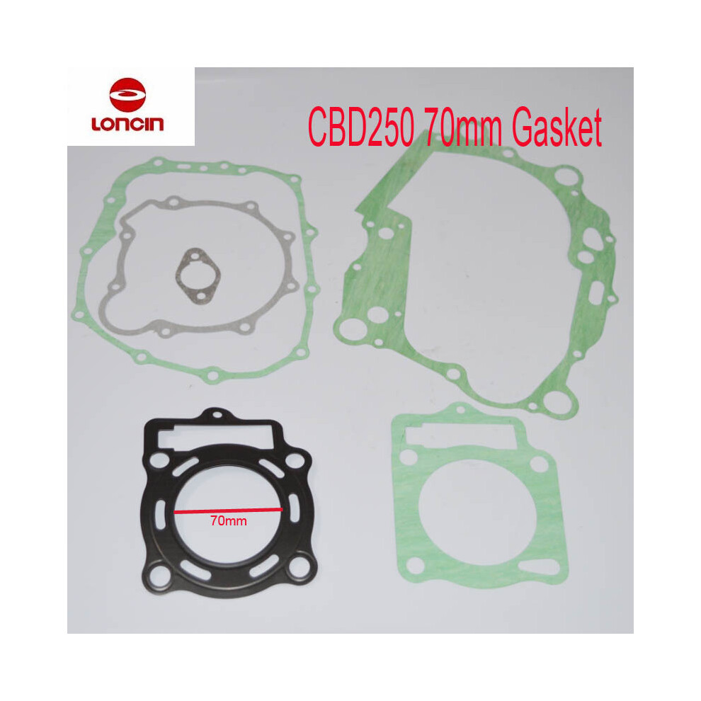 250Cc Zongshen Cb250 Water Cooled Engine Gasket Kayo Dirt Bike Atv Quad 9042977851125