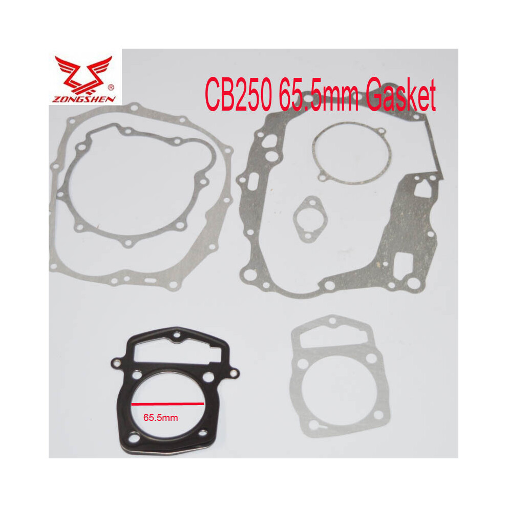 Zongshen Cb250 Air Cooled Engine Gasket Zs169fmm Kayo Dirt Bike Atv Quad 9042977853815