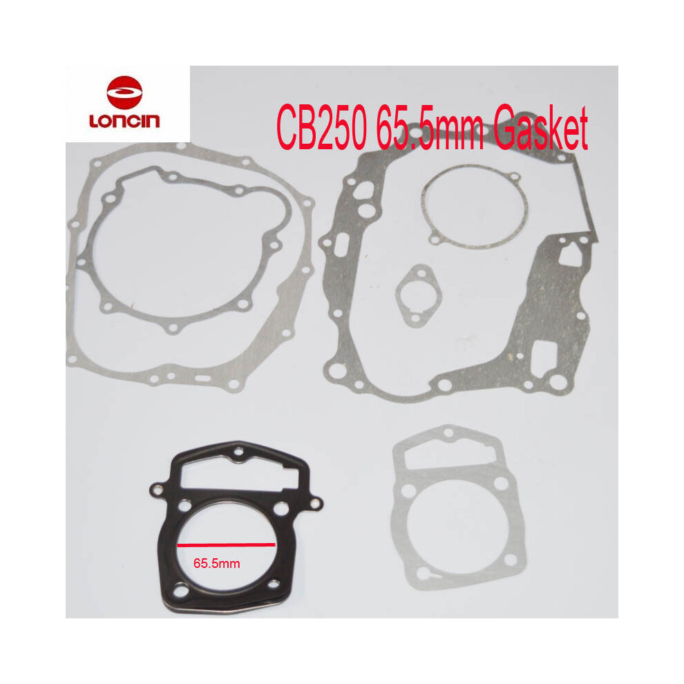Zongshen Cb250 Air Cooled Engine Gasket Zs169fmm Kayo Dirt Bike Atv Quad 9042977853846