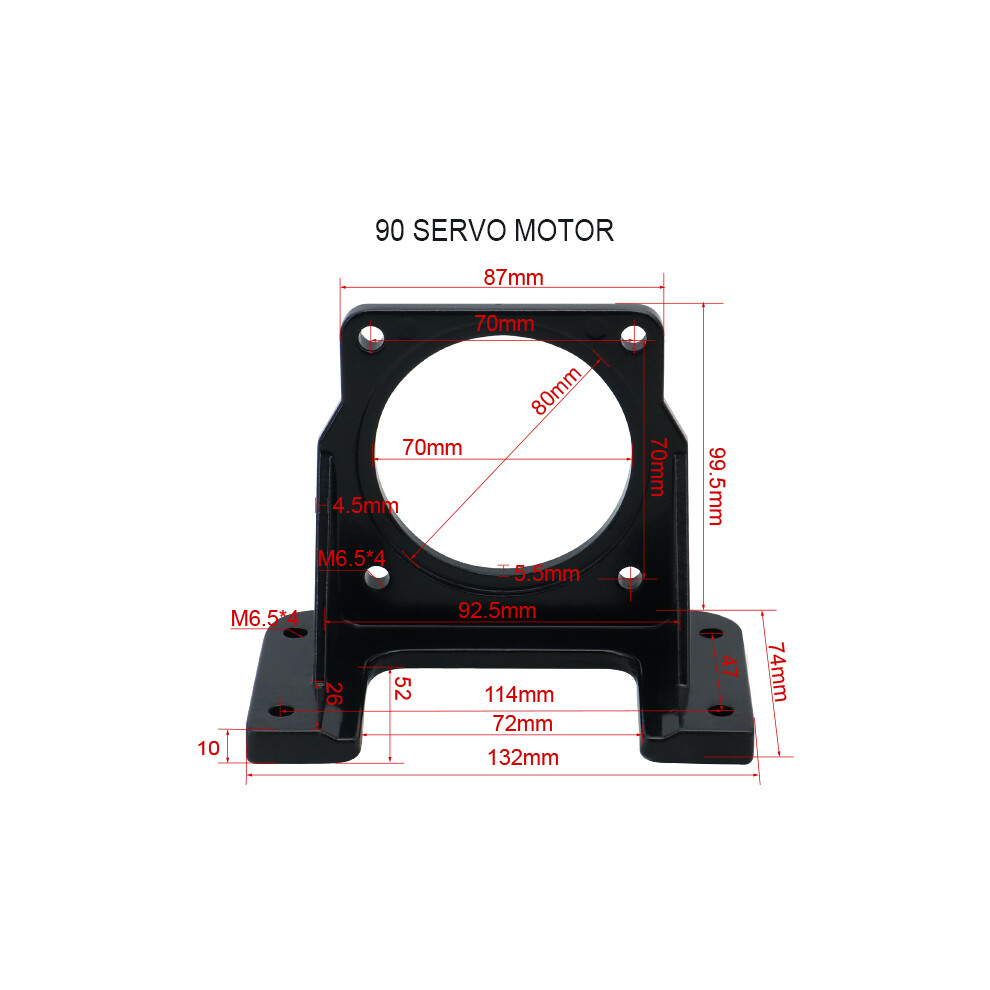Stepper Servo Motor Mount Motor Bracket 42 / 57 / 60 / 80 / 86 / 90 / 9042977819613