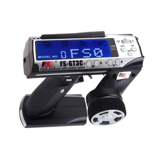 Flysky FS-GT3C 2.4Ghz 3CH Remote Controller LCD Radio Transmitter with 2