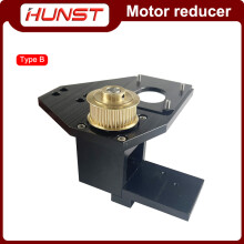 HUNST CO2 Black Motor Reducer Laser Mount Mirror 25mm Lens Integrated